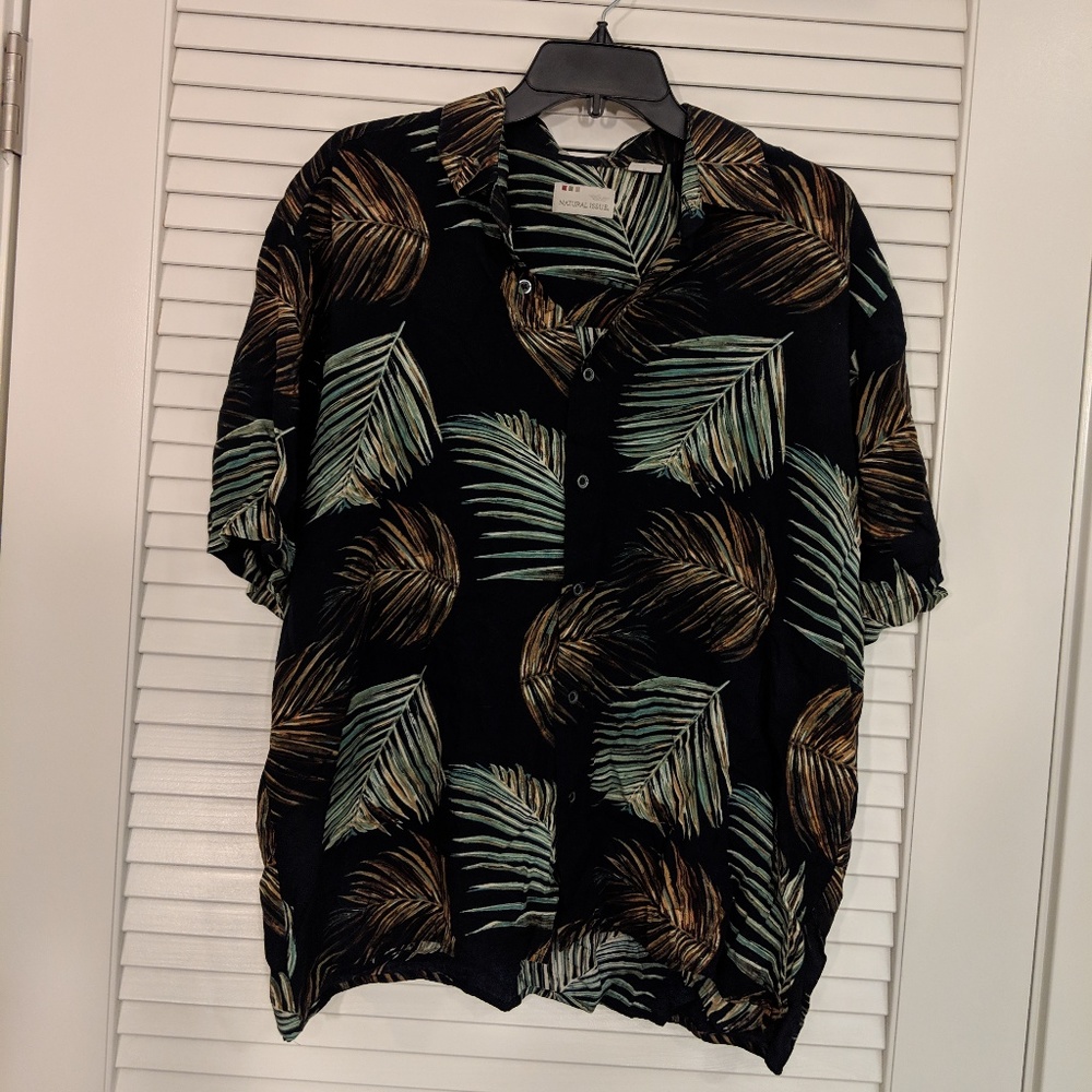 Palm print shirt